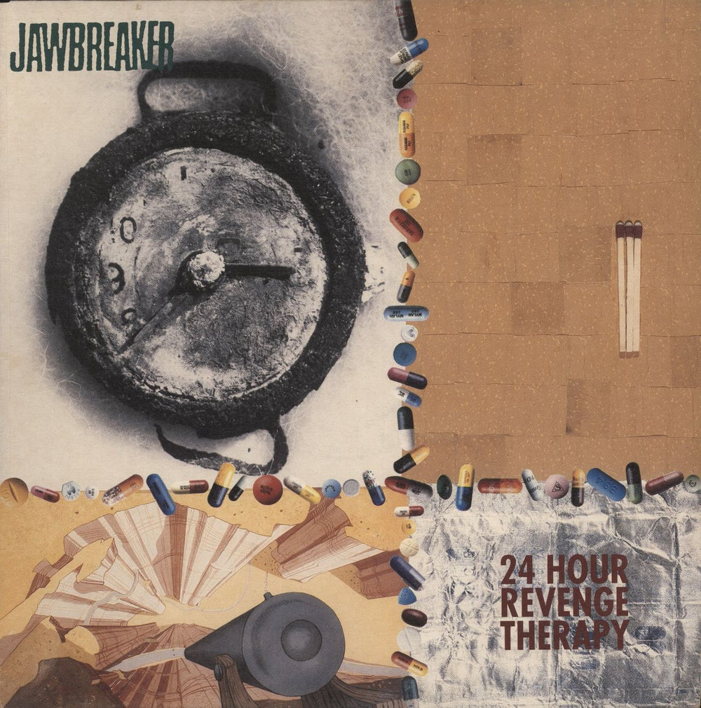 Jawbreaker 24 Hour Revenger Therapy US vinyl LP album (LP record) BB-010-LP