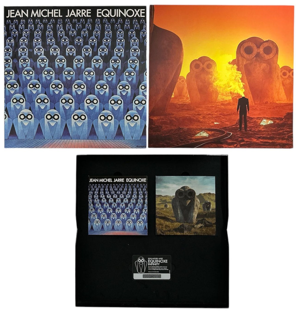 Jean-Michel Jarre Equinoxe Project + Posters UK Vinyl Box Set JMJVXEQ846758