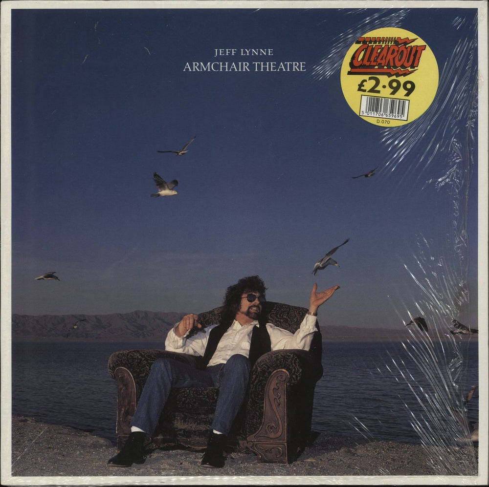 Jeff Lynne Armchair Theatre UK vinyl LP album (LP record) WX347