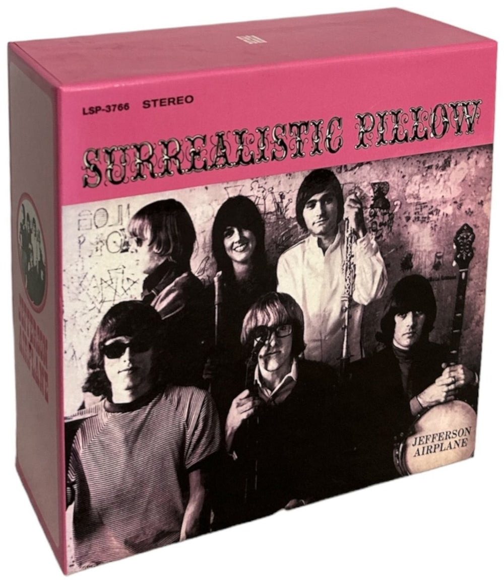 Jefferson Airplane Surrealistic Pillow - Paper Sleeve Collection Series [11 Titles] + Box Japanese CD Album Box Set BVCM-37624~32