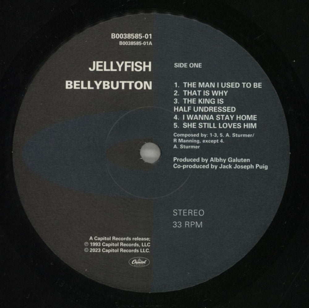 Jellyfish Bellybutton UK vinyl LP album (LP record) JELLPBE870176