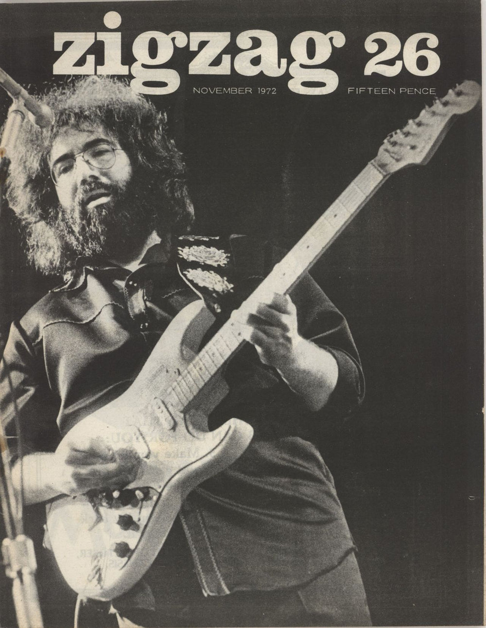 Jerry Garcia Zig Zag Magazine No. 26 UK magazine #26