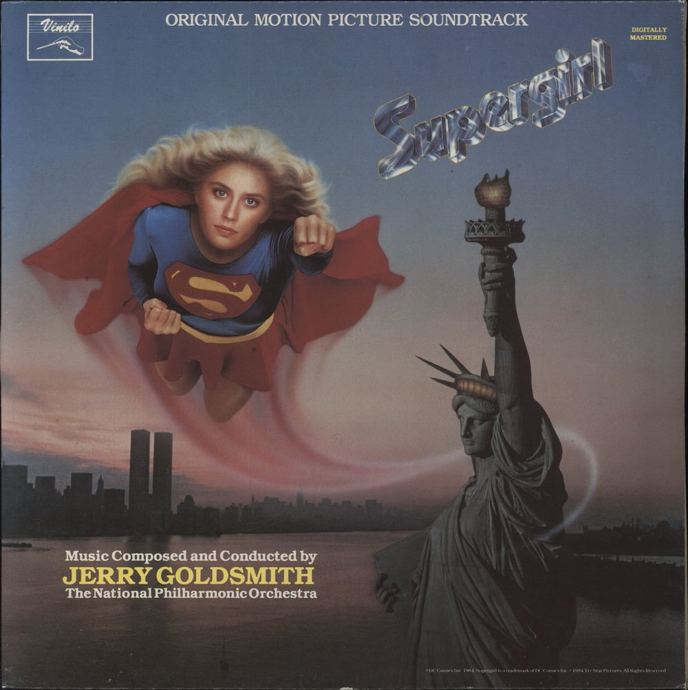 Jerry Goldsmith Supergirl Spanish vinyl LP album (LP record) VSD1003