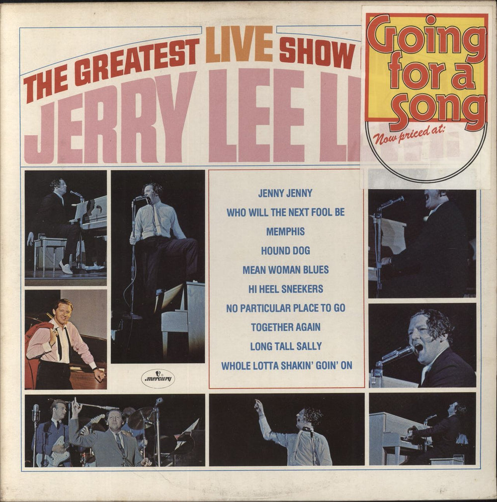 Jerry Lee Lewis The Greatest Live Show On Earth / By Request UK 2-LP vinyl record set (Double LP Album) 6641869