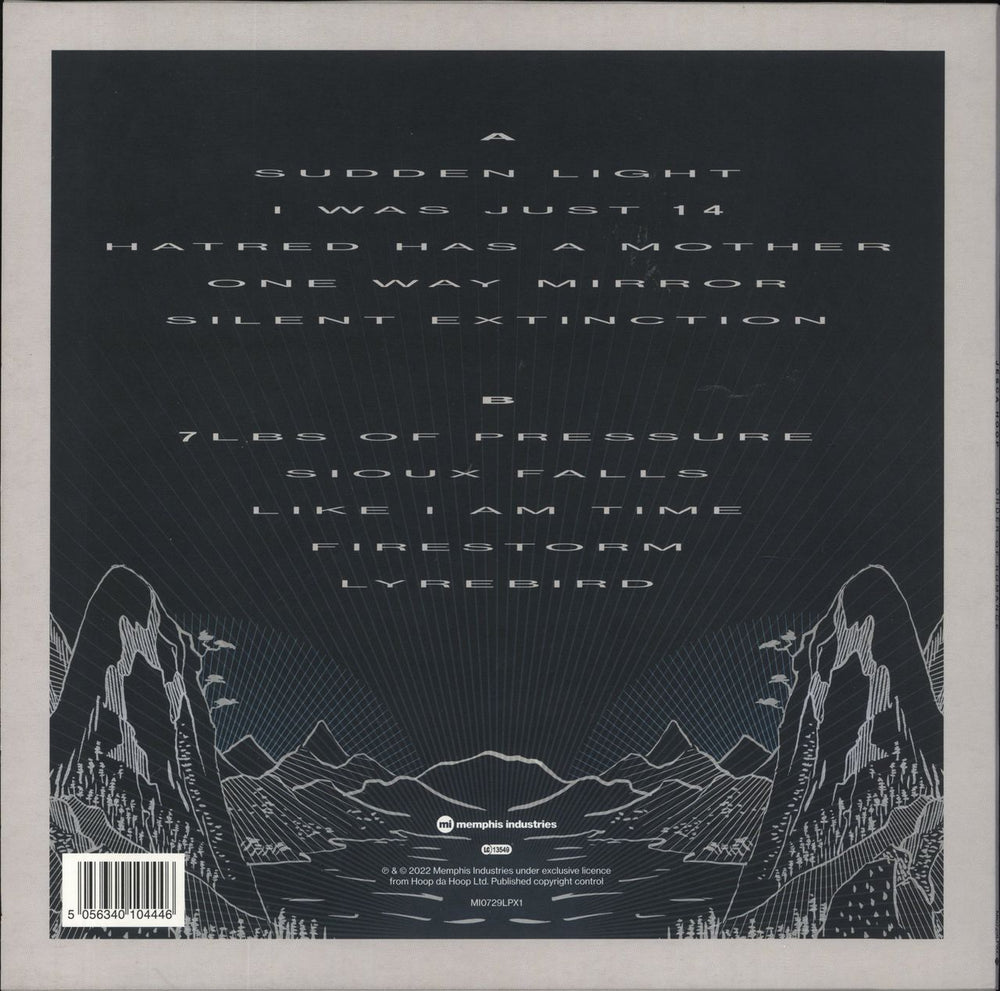 Jesca Hoop Order Of Romance - Sky Blue Vinyl + Clear Flexi Disc UK vinyl LP album (LP record) 5056340104446