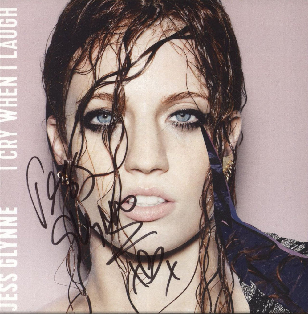 Jess Glynne I Cry When I Laugh + Signed Print - Sealed UK CD album (CDLP) K6-CDIC877296