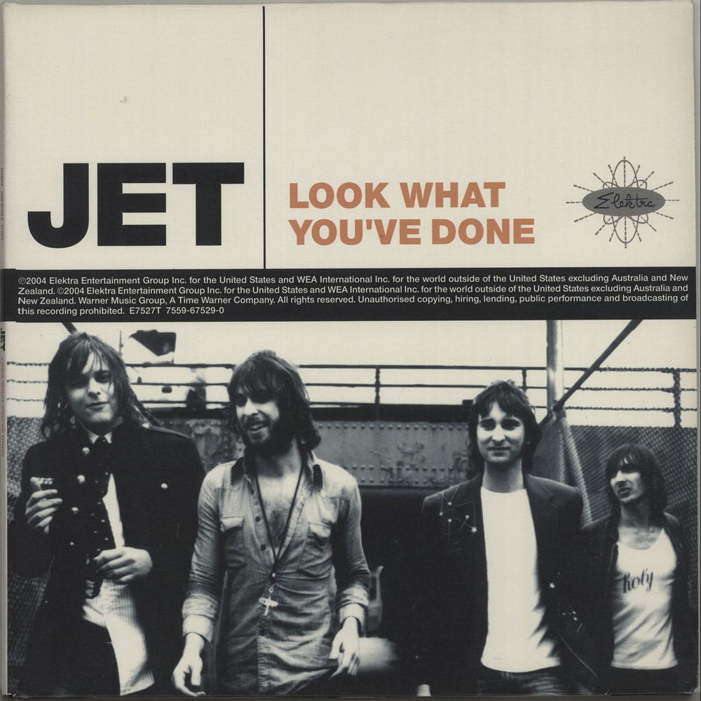 Jet Look What You've Done UK 12" vinyl single (12 inch record / Maxi-single) E7527T