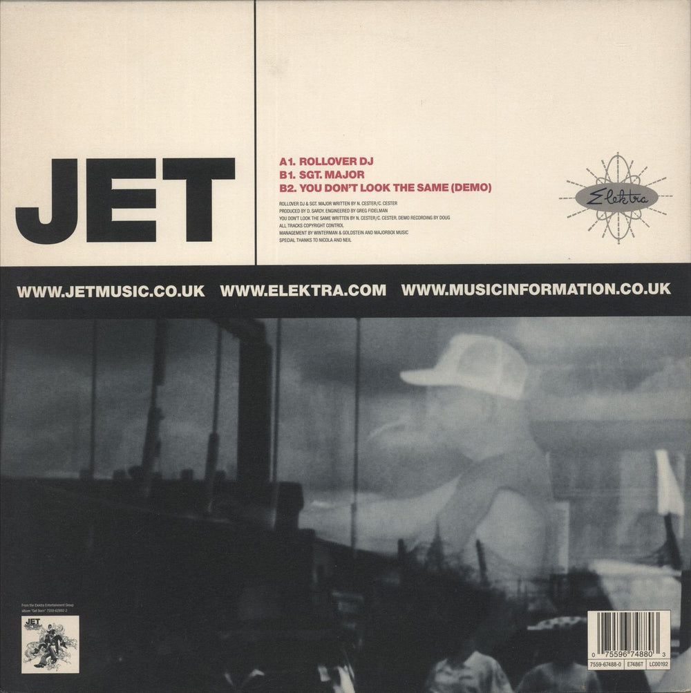 Jet Rollover DJ UK 12" vinyl single (12 inch record / Maxi-single) 075596748803