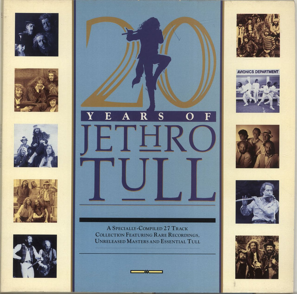 Jethro Tull 20 Years Of Jethro Tull UK 2-LP vinyl record set (Double LP Album) CJT7