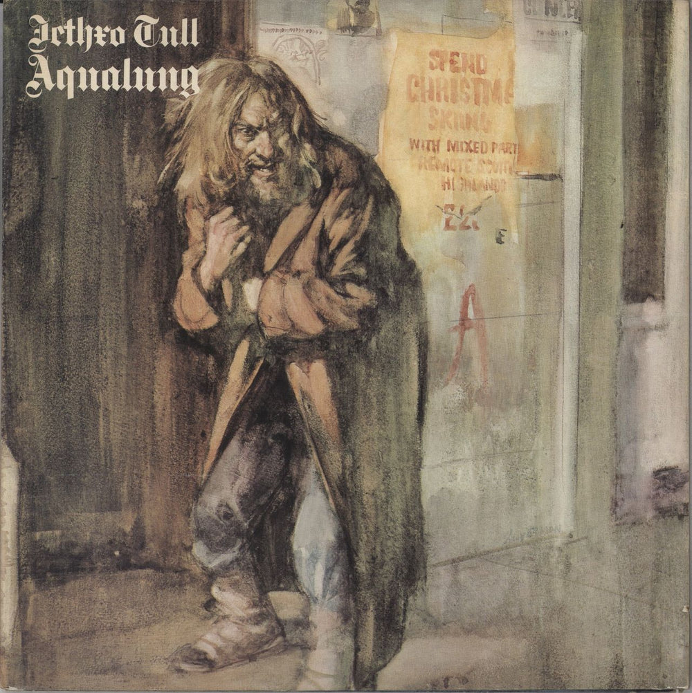 Jethro Tull Aqualung - 3rd - EX UK vinyl LP album (LP record) CHR1044