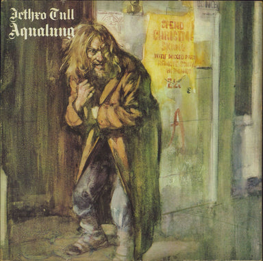 Jethro Tull Aqualung - 4th - VG UK vinyl LP album (LP record) CHR1044