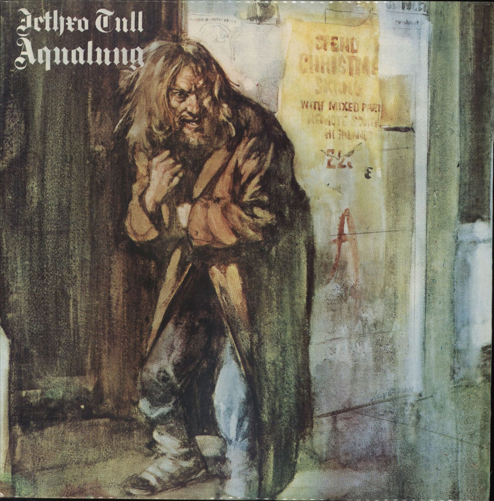 Jethro Tull Aqualung Portugese vinyl LP album (LP record) 6307515