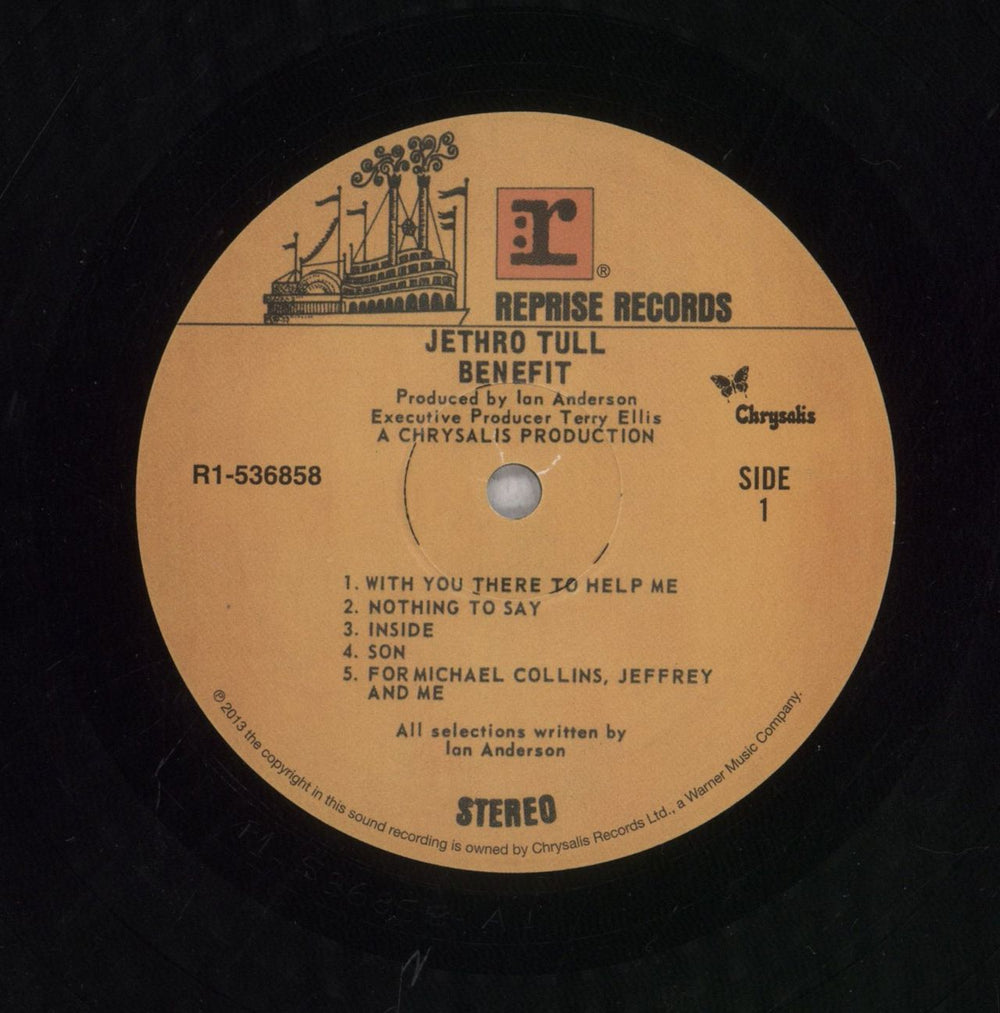 Jethro Tull Benefit - 180gm - RSD13 US vinyl LP album (LP record)