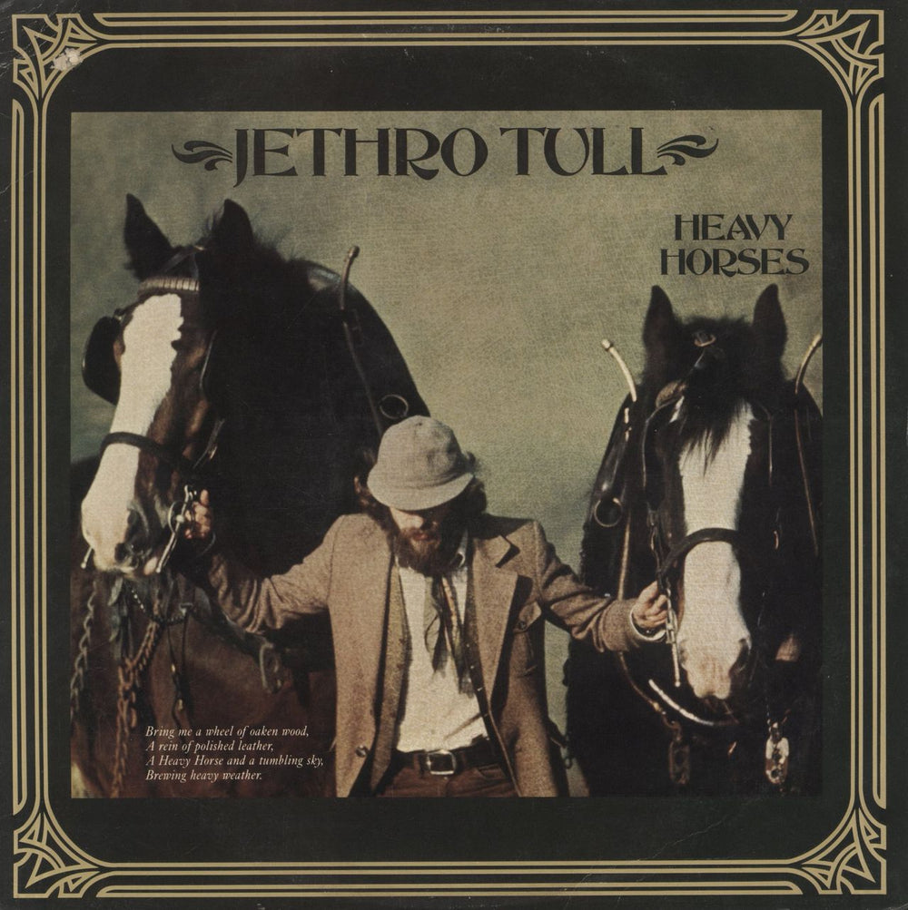 Jethro Tull Heavy Horses - 2nd EX UK vinyl LP album (LP record) CHR1175