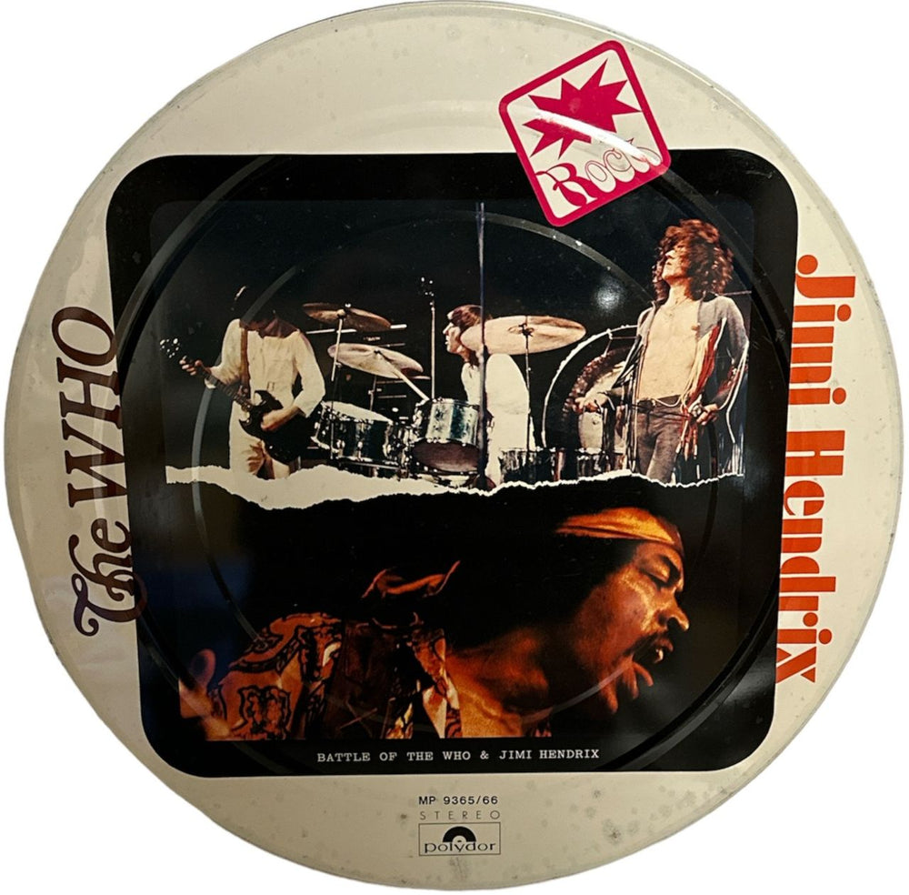 Jimi Hendrix Battle Of The Who & Jimi Hendrix + obi tag Japanese Vinyl Box Set MP9365/6