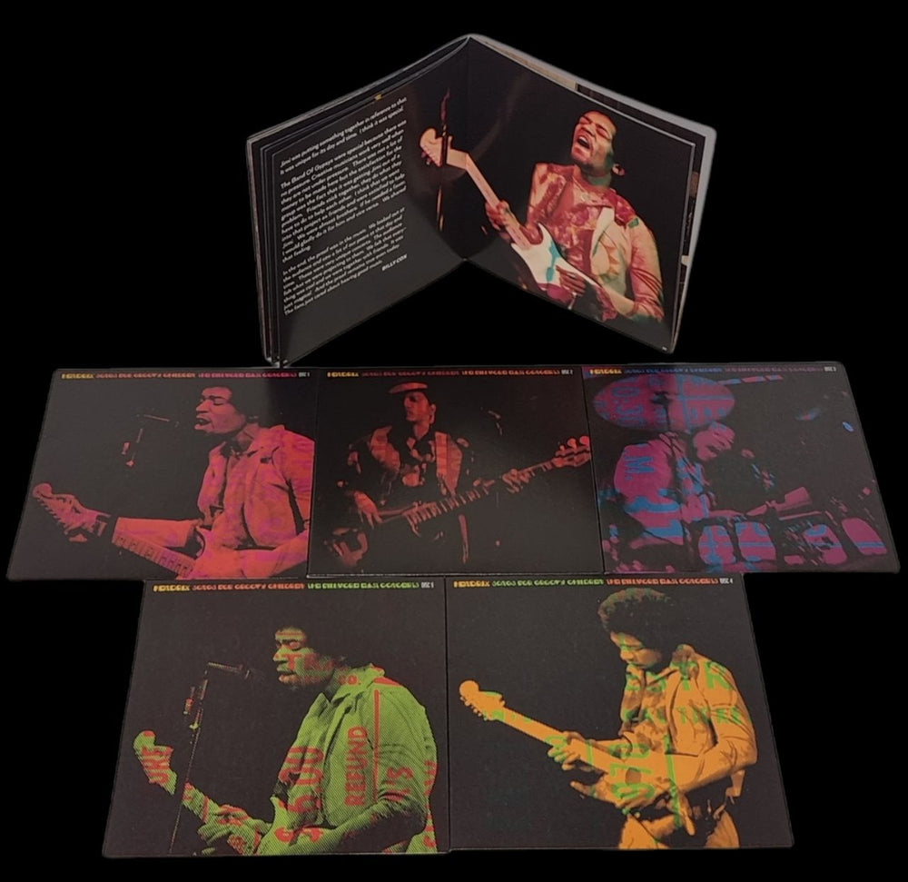 Jimi Hendrix Songs For Groovy Children: The Fillmore East Concerts - EX UK CD Album Box Set HENDXSO785714