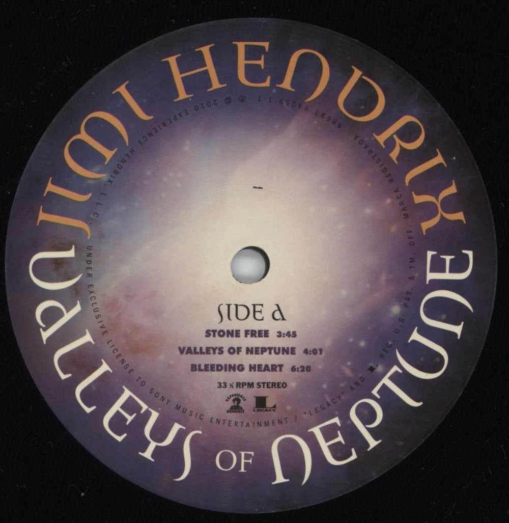 Jimi Hendrix Valleys Of Neptune - 180gm - VG US 2-LP vinyl record set (Double LP Album) HEN2LVA876630