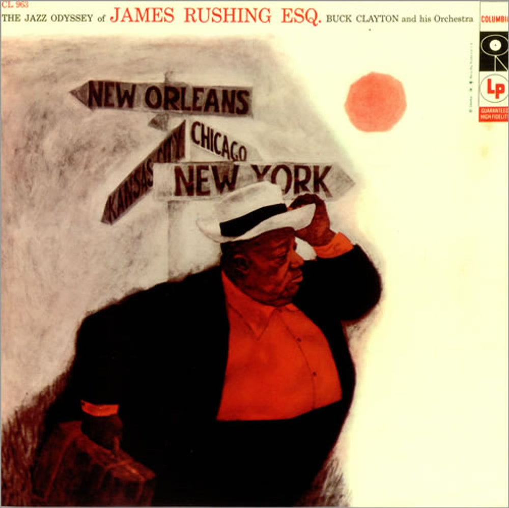 Jimmy Rushing The Jazz Odyssey Of James Rushing Esq. Spanish vinyl LP album (LP record) FSR-591