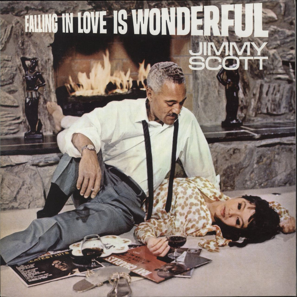 Jimmy Scott Falling In Love Is Wonderful Japanese vinyl LP album (LP record) 4M804