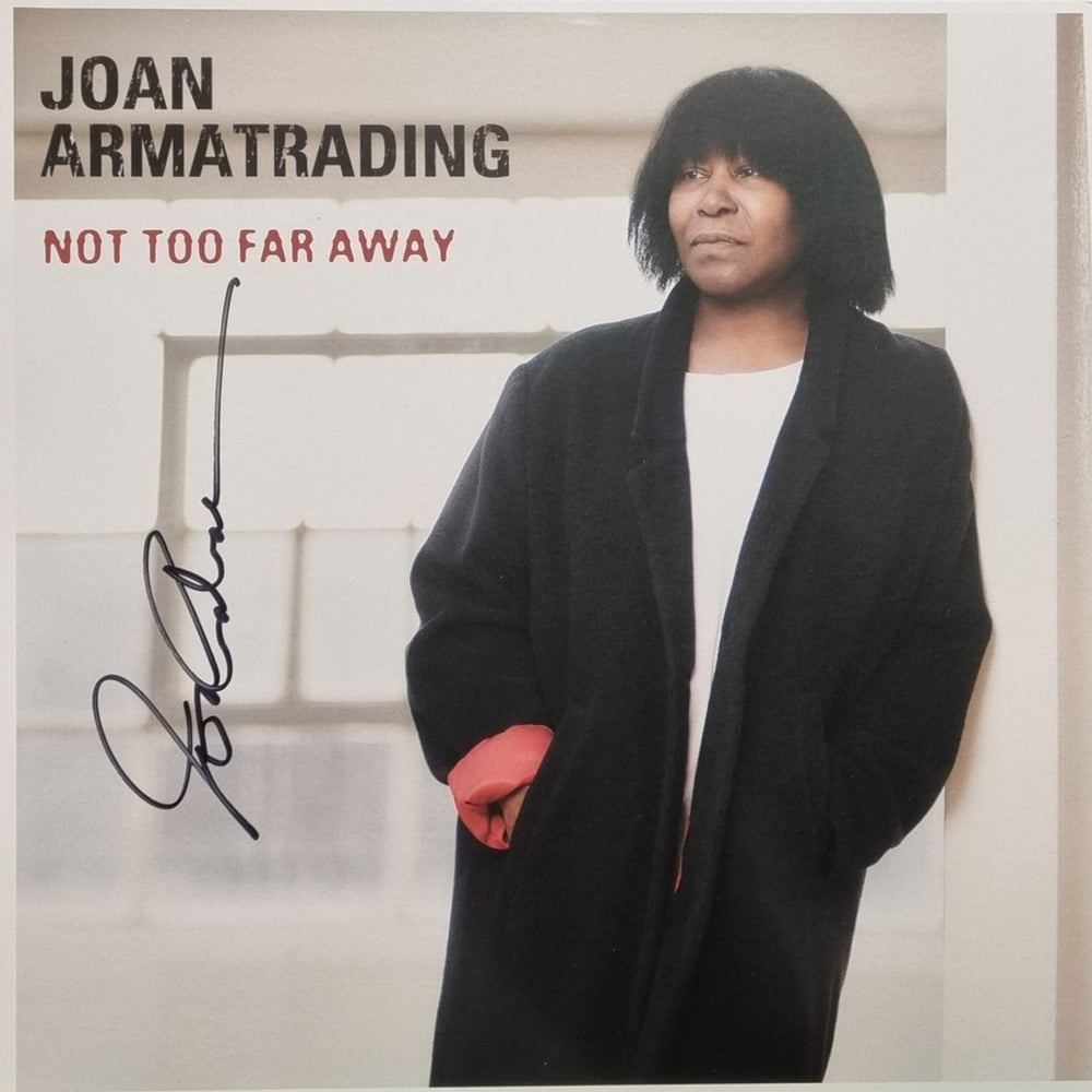 Joan Armatrading Not Too Far Away - Autographed UK vinyl LP album (LP record) 538370891