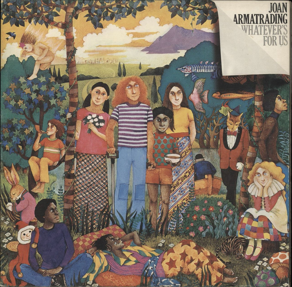 Joan Armatrading Whatever's For Us - 2nd - Gatefold - Autographed UK vinyl LP album (LP record) HIFLY12