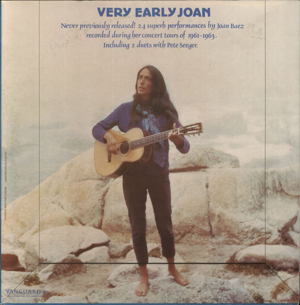 Joan Baez Very Early Joan Italian 2-LP vinyl record set (Double LP Album) AVAMP23000