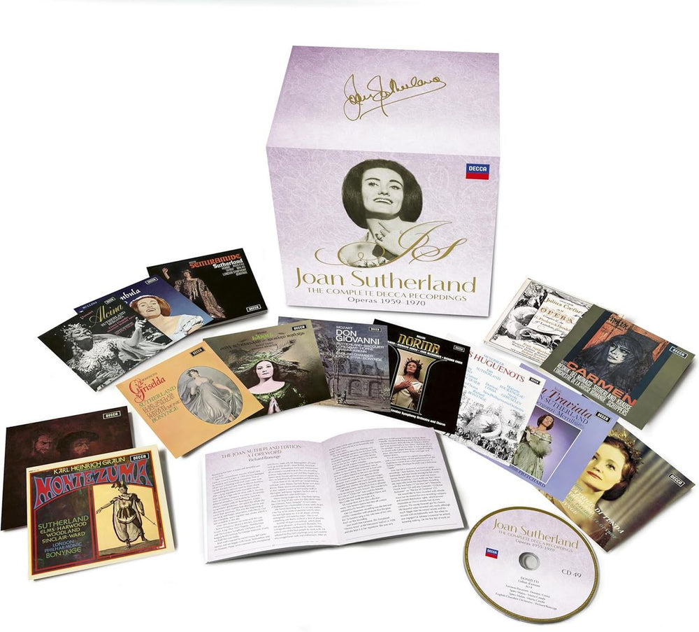 Joan Sutherland The Complete Decca Recordings | Operas 1959-1970 - 49-CD Box Set - Sealed UK CD Album Box Set 4853432