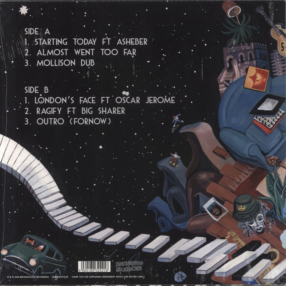 Joe Armon-James  Starting Today - 2nd UK vinyl LP album (LP record) 5060180324216