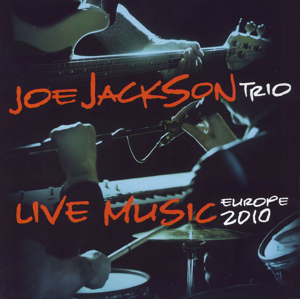 Joe Jackson Live Music - Europe 2010 - NAD2020 - Orange Vinyl UK 2-LP vinyl record set (Double LP Album) 0215188EMU