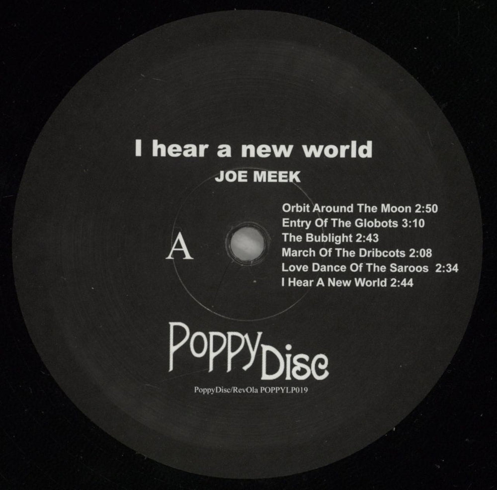 Joe Meek & The Blue Men I Hear A New World - Shrink UK vinyl LP album (LP record) JMKLPIH813262