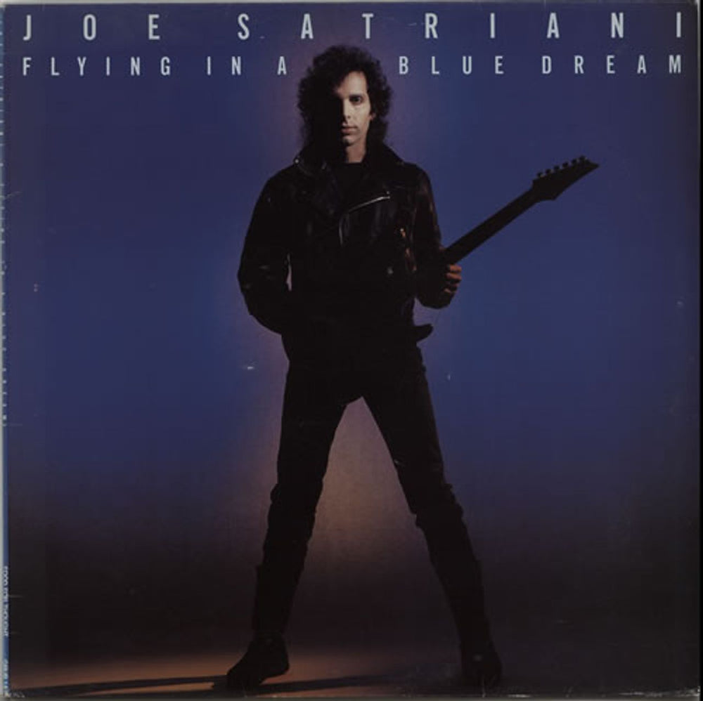 Joe Satriani Flying In A Blue Dream - EX UK vinyl LP album (LP record) GRUB14