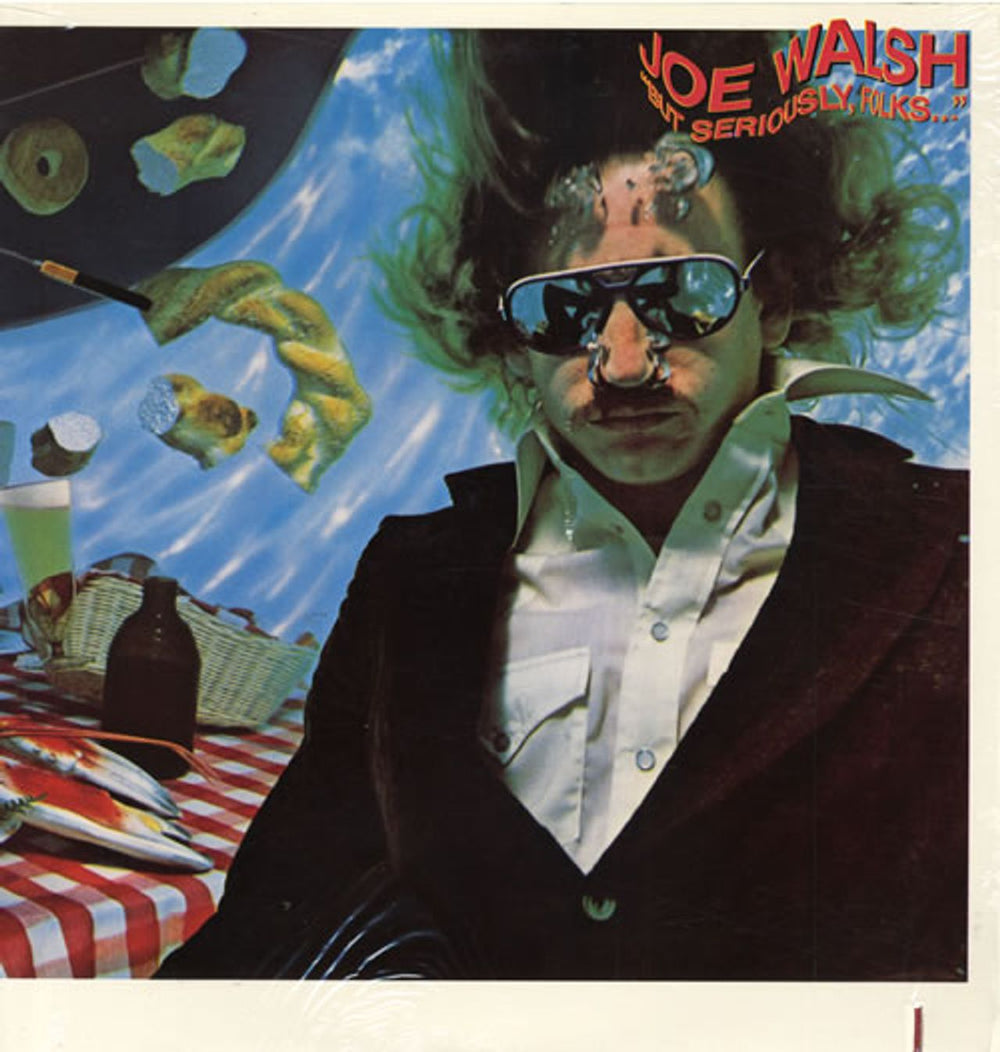 Joe Walsh But Seriously, Folks... US vinyl LP album (LP record) 6E-141