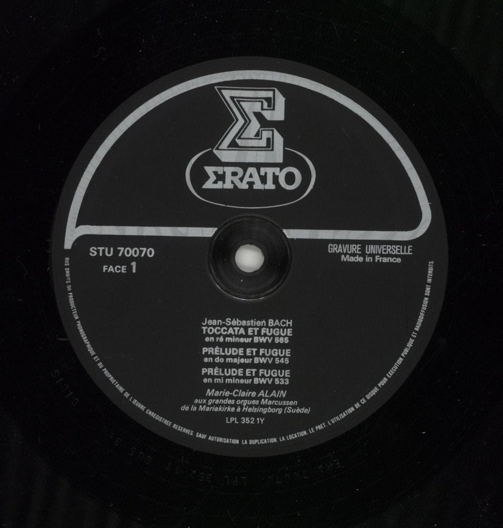 Johann Sebastian Bach Bach: L'Œuvre Pour Orgue - 3 French vinyl LP album (LP record) JHHLPBA863805