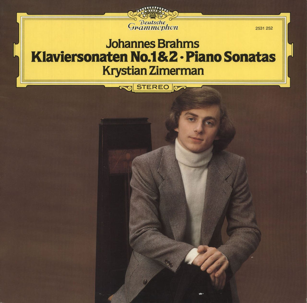 Johannes Brahms Brahms: Klaviersonaten No.1 & 2 = Piano Sonatas German vinyl LP album (LP record) 2531252