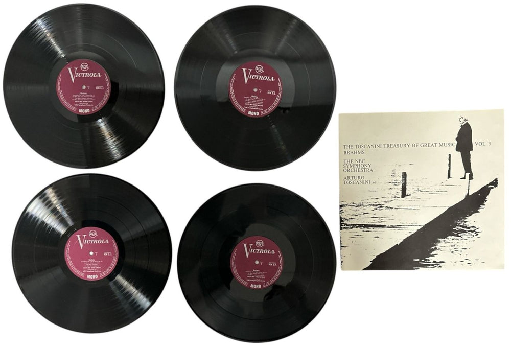 Johannes Brahms Brahms: The Toscanini Treasury Of Great Music Vol. 3 UK Vinyl Box Set B10VXBR858152