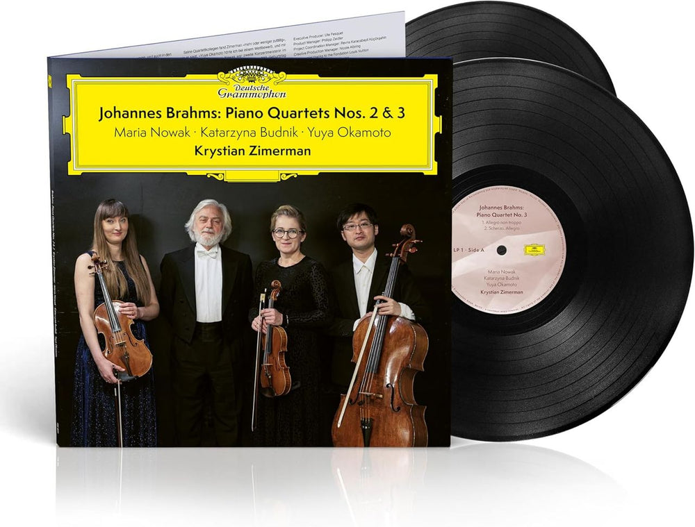 Johannes Brahms Piano Quartets Nos. 2 & 3 - Black Vinyl - Sealed UK 2-LP vinyl record set (Double LP Album) 4864651