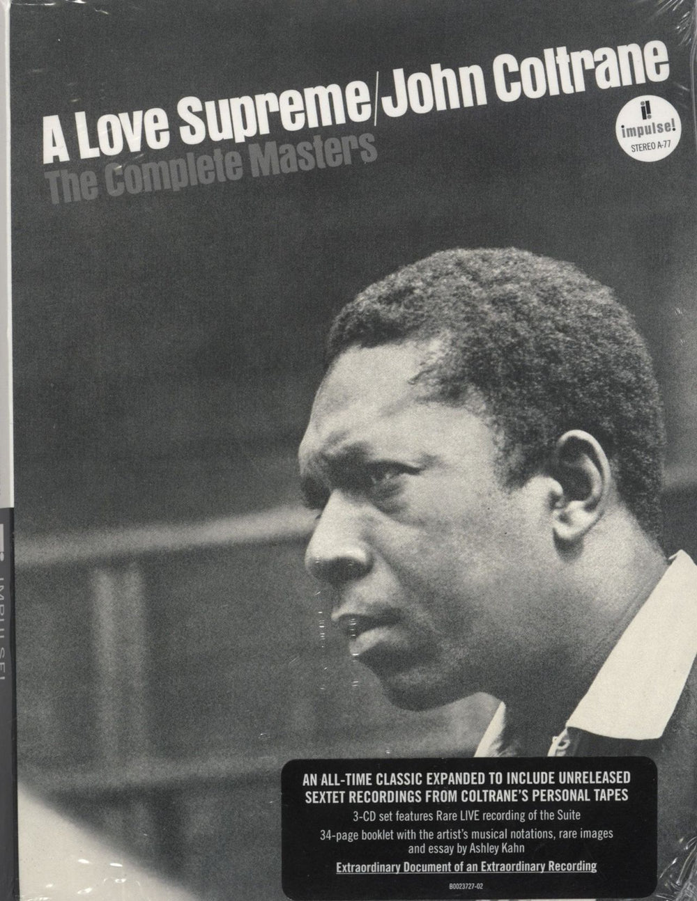 John Coltrane A Love Supreme: The Complete Masters - Sealed US 3-CD album set (Triple CD) B0023727-02