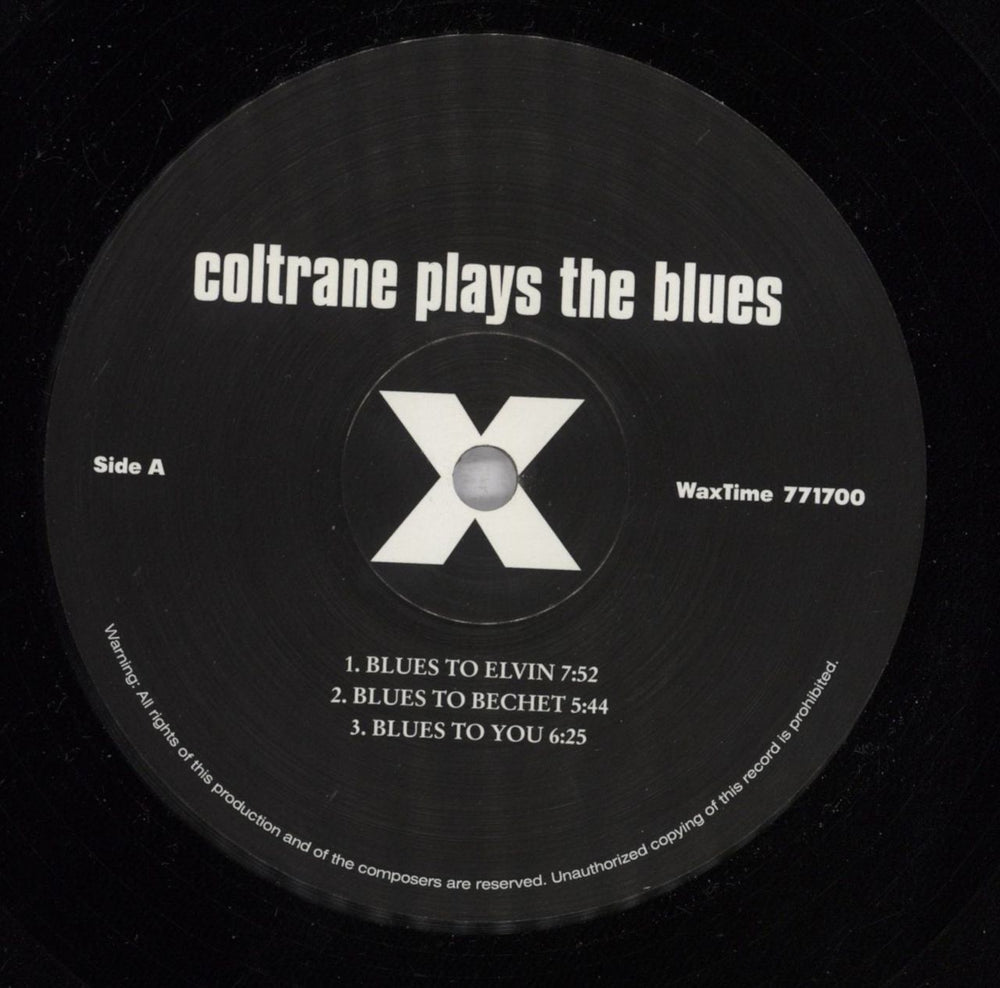 John Coltrane Coltrane Plays The Blues - EX UK vinyl LP album (LP record) JCOLPCO832301