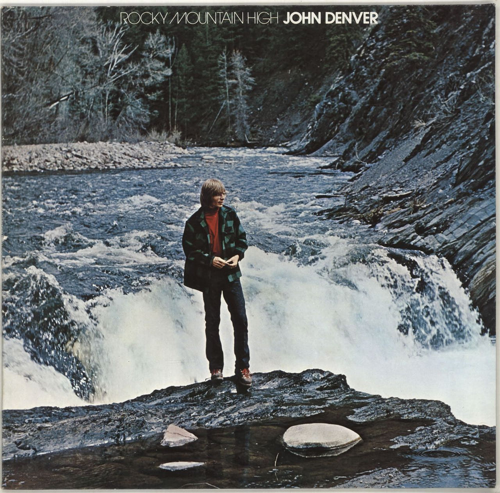 John Denver Rocky Mountain High German vinyl LP album (LP record) NL85190