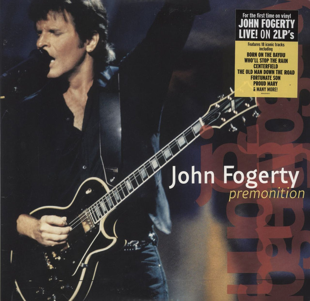 John Fogerty Premonition - Sealed UK 2-LP vinyl record set (Double LP Album) 964054911