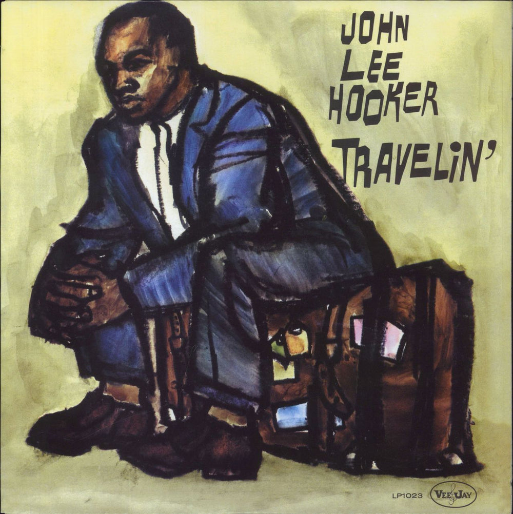 John Lee Hooker Travelin' US vinyl LP album (LP record) LP1023