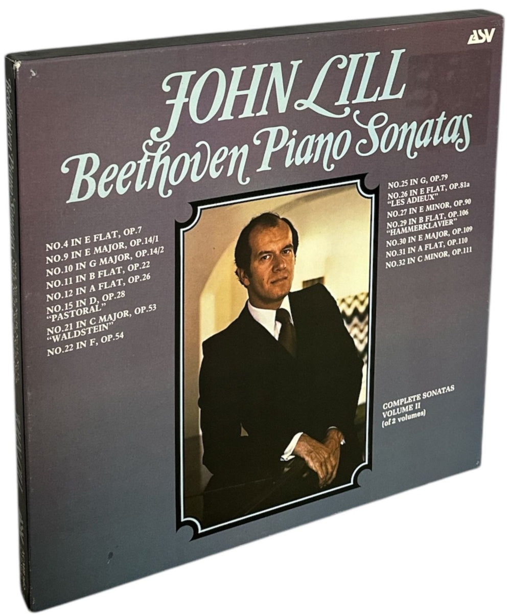 John Lill Beethoven Piano Sonatas: Volume 2 UK Vinyl Box Set ACMB602