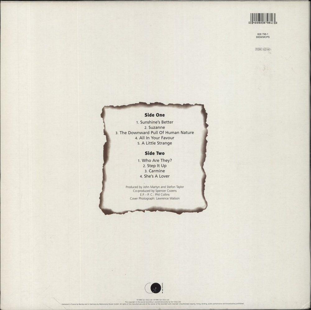 John Martyn And. German vinyl LP album (LP record) 042282879813