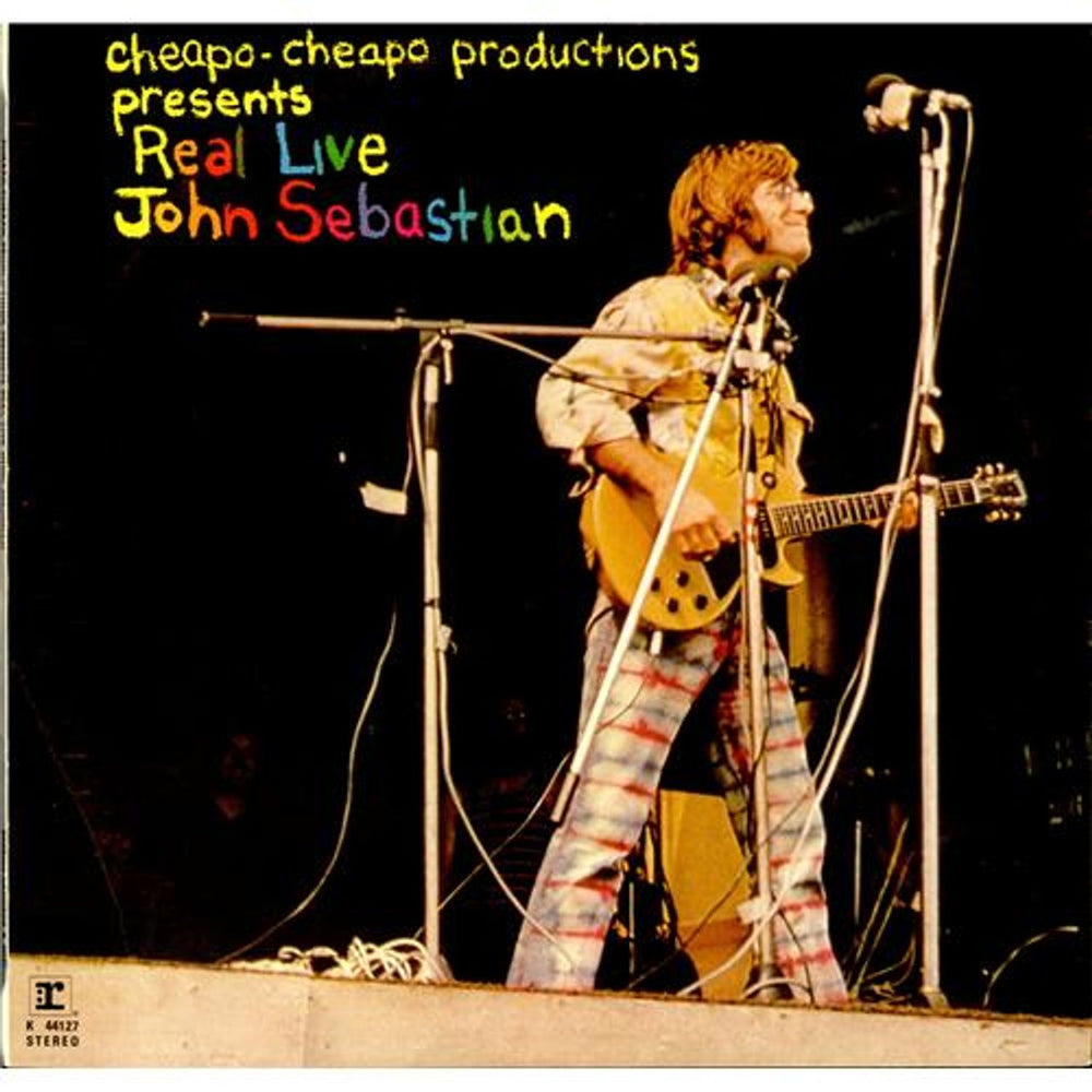 John Sebastian Cheapo Cheapo Productions Presents Real Live John Sebastian UK vinyl LP album (LP record) K44127