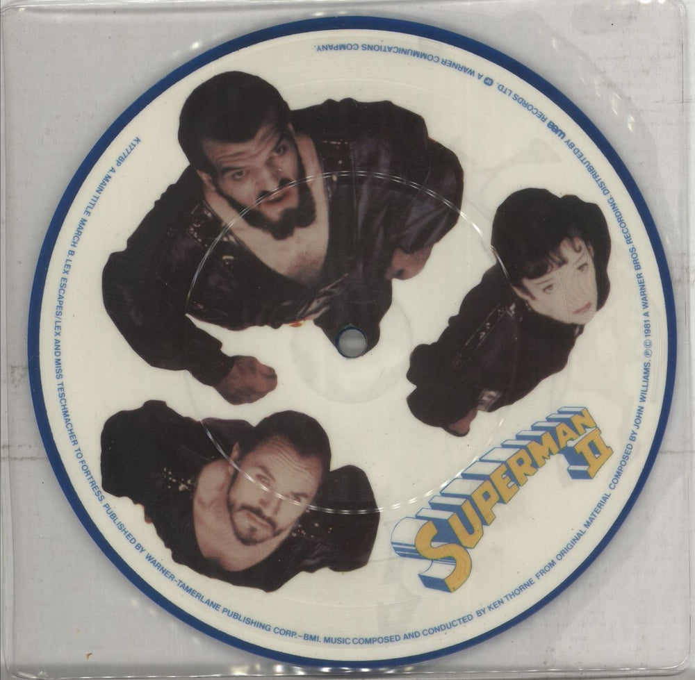 John Williams (Composer) Main Title March UK 7" vinyl picture disc (7 inch picture disc single)