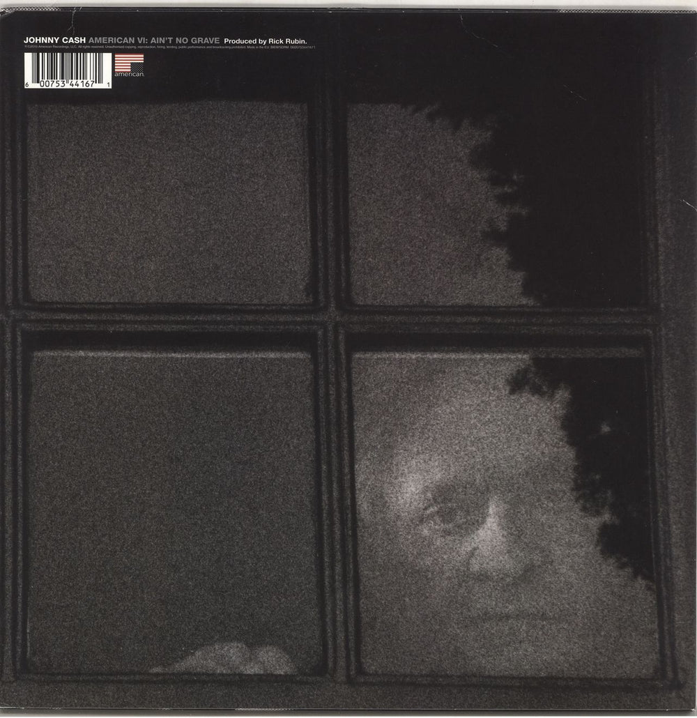 Johnny Cash American VI: Ain't No Grave - 180gm UK vinyl LP album (LP record) 600753441671