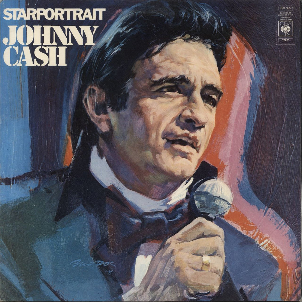 Johnny Cash Starportrait - 1st - EX UK 2-LP vinyl record set (Double LP Album) 67201
