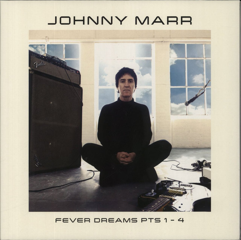 Johnny Marr Fever Dreams Pts 1-4 - Black Vinyl UK 2-LP vinyl record set (Double LP Album) NVLP005