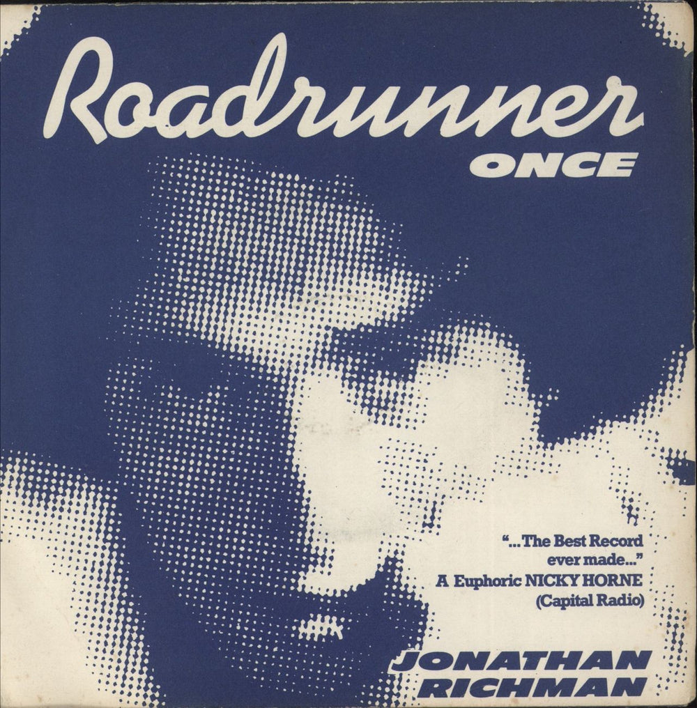 Jonathan Richman & The Modern Lovers Roadrunner Once / Egyptian Reggae Italian 7" vinyl single (7 inch record / 45) BZZ14001