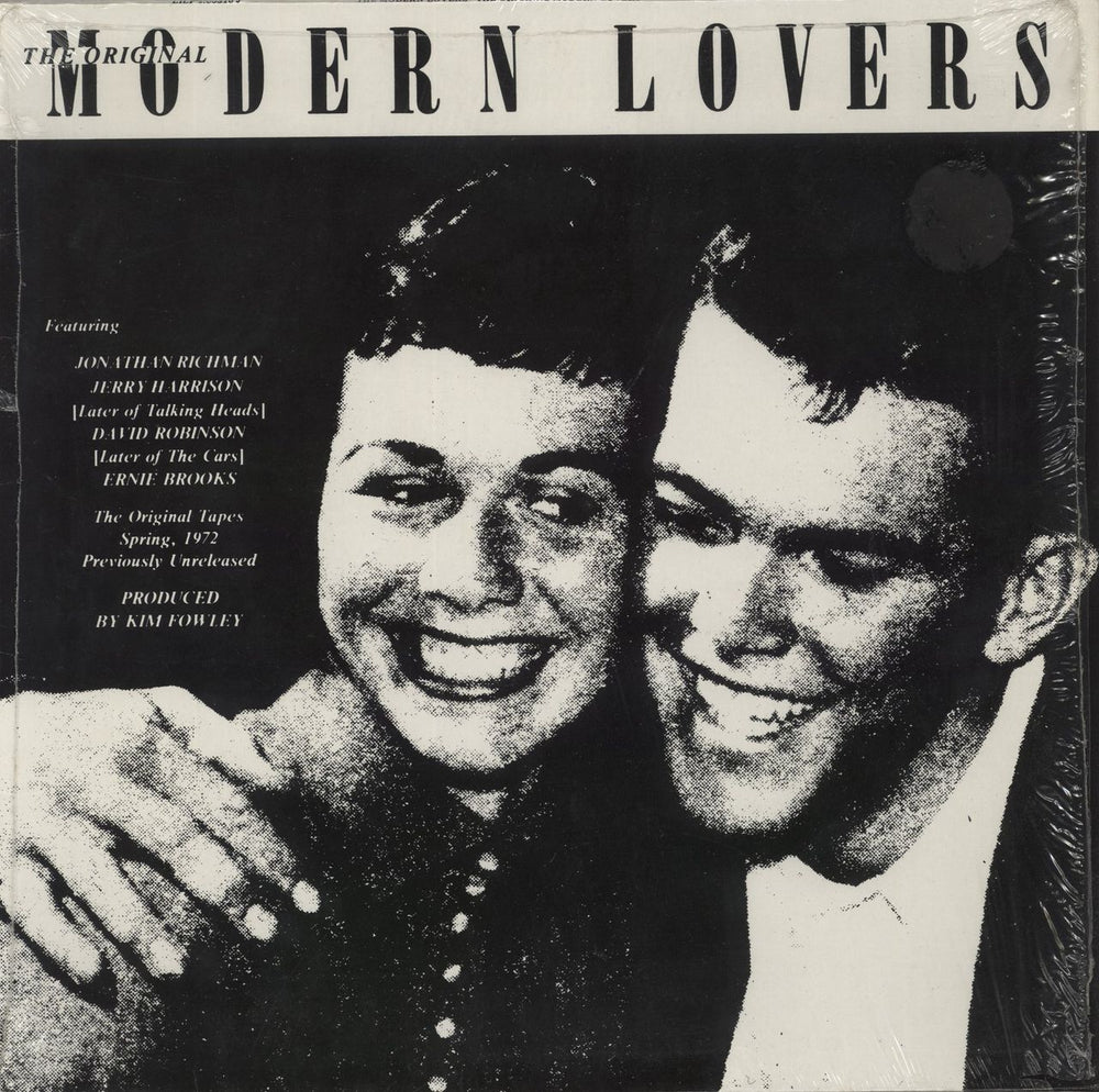 Jonathan Richman & The Modern Lovers The Original Modern Lovers - White Vinyl - Shrink German vinyl LP album (LP record) LILP4.00310 J